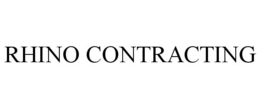 RHINO CONTRACTING trademark