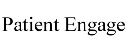 PATIENT ENGAGE trademark