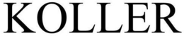 KOLLER trademark