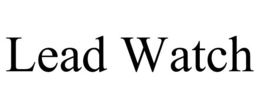 LEAD WATCH trademark
