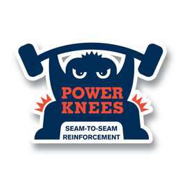 POWER KNEES SEAM-TO-SEAM REINFORCEMENT trademark