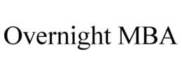 OVERNIGHT MBA trademark