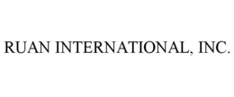 RUAN INTERNATIONAL, INC. trademark