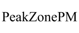 PEAKZONEPM trademark