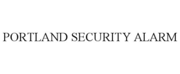 PORTLAND SECURITY ALARM trademark