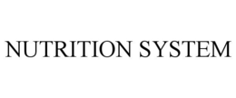 NUTRITION SYSTEM trademark