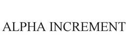 ALPHA INCREMENT trademark