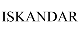 ISKANDAR trademark