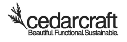 CEDARCRAFT BEAUTIFUL. FUNCTIONAL. SUSTAINABLE. trademark