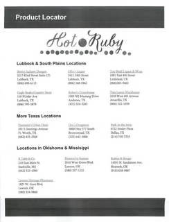 HOT RUBY trademark