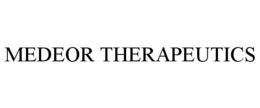 MEDEOR THERAPEUTICS trademark