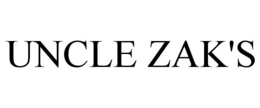 UNCLE ZAK'S trademark