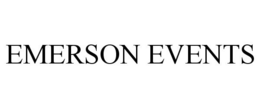 EMERSON EVENTS trademark