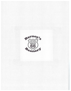 BARNEY'S HISTORIC ROUTE 66 BEANERY EST. 1920 trademark
