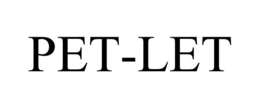 PET-LET trademark