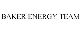 BAKER ENERGY TEAM trademark