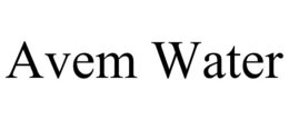 AVEM WATER trademark