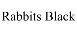 RABBITS BLACK trademark