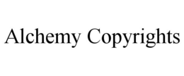 ALCHEMY COPYRIGHTS trademark
