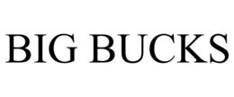 BIG BUCKS trademark
