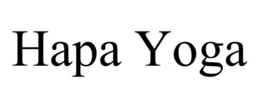 HAPA YOGA trademark