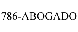 786-ABOGADO trademark