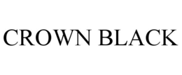 CROWN BLACK trademark