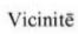 VICINITE trademark