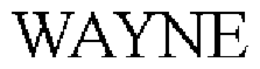 WAYNE trademark
