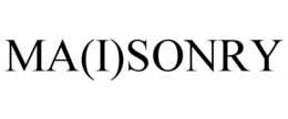 MA(I)SONRY trademark
