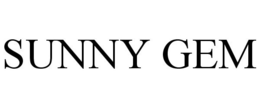 SUNNY GEM trademark