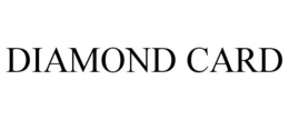 DIAMOND CARD trademark