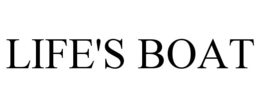 LIFE'S BOAT trademark