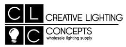 CLC CREATIVE LIGHTING CONCEPTS WHOLESALE LIGHTING SUPPLY trademark