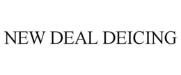 NEW DEAL DEICING trademark
