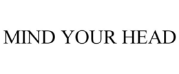 MIND YOUR HEAD trademark