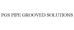 PGS PIPE GROOVED SOLUTIONS trademark