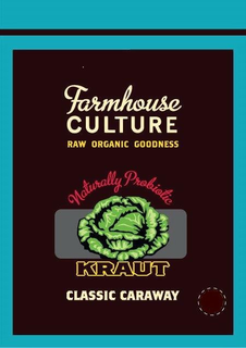 FARMHOUSE CULTURE RAW ORGANIC GOODNESS NATURALLY PROBIOTIC KRAUT CLASSIC CARAWAY trademark