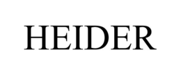 HEIDER trademark