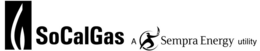 SOCALGAS A SEMPRA ENERGY UTILITY trademark