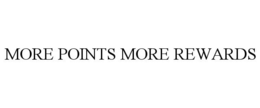 MORE POINTS MORE REWARDS trademark