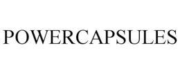 POWERCAPSULES trademark