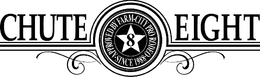 CHUTE EIGHT 8 APPROVED BY FARM CITY PRO RODEO · SINCE 1988 · trademark