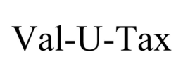 VAL-U-TAX trademark