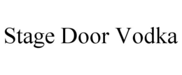 STAGE DOOR VODKA trademark