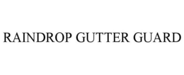 RAINDROP GUTTER GUARD trademark