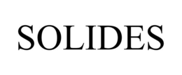 SOLIDES trademark
