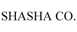 SHASHA CO. trademark