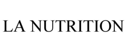 LA NUTRITION trademark