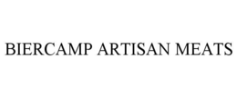 BIERCAMP ARTISAN MEATS trademark